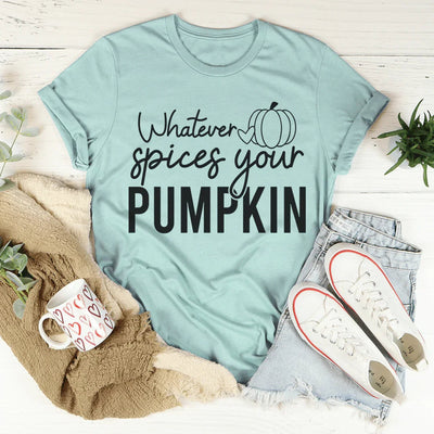 Lo que le dé sabor a tu camiseta de calabaza