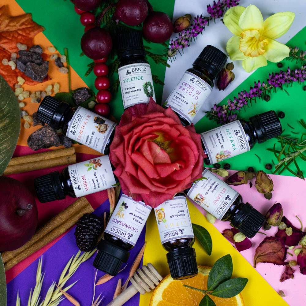 Mélange d'huiles essentielles pour diffuseur Ostara - Célébrez le printemps avec l'essence de la nature