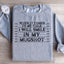 Smile In My Mugshot Sweatshirt