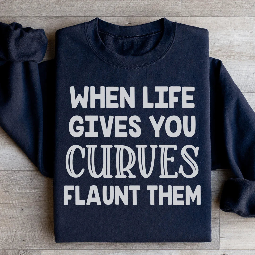 Sudadera Cuando la vida te da curvas