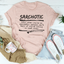 Sarcastic Humor Tee - When You're So Sarcastic