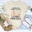T-shirt Où Le Seigneur Guide, Le Seigneur Pourvoit