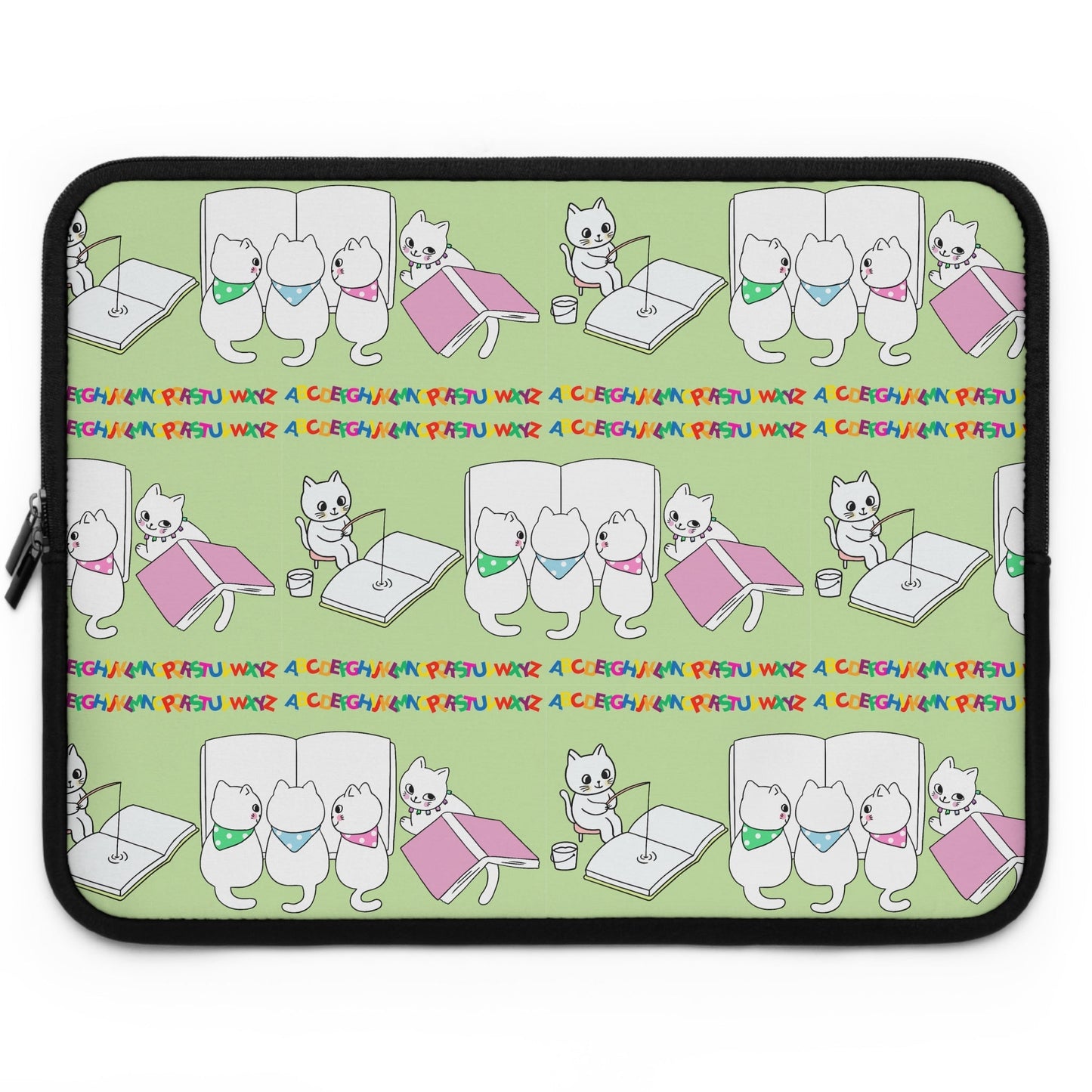 Charming Cat-Themed Laptop Sleeve for Cat Lovers - Korvel