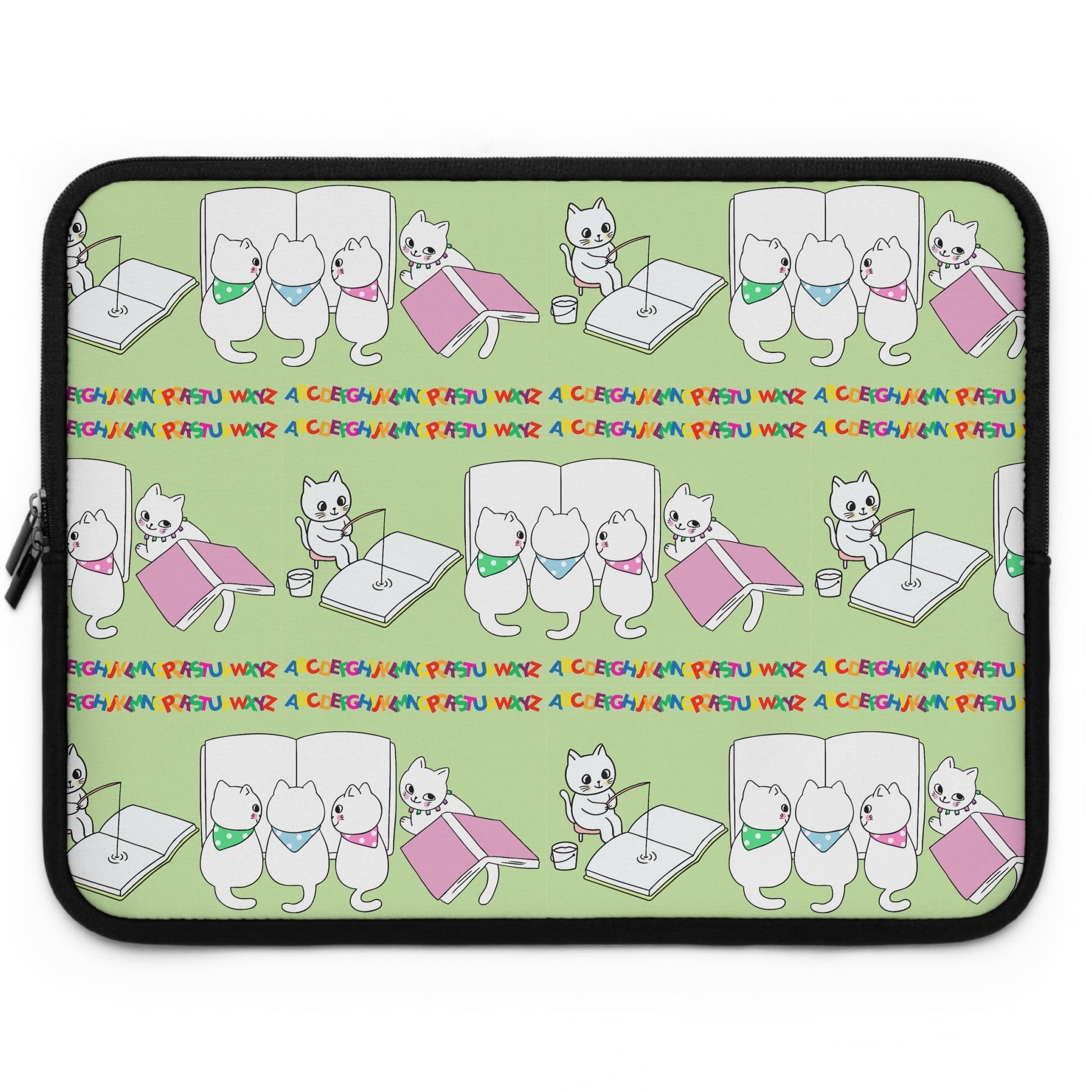 Charming Cat-Themed Laptop Sleeve for Cat Lovers - Korvel