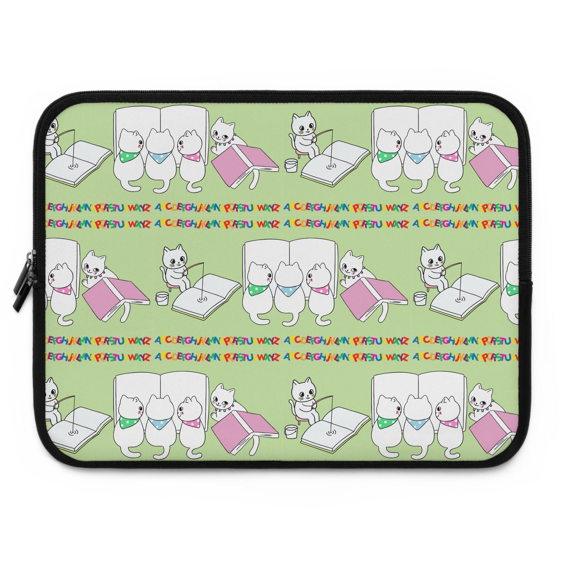 Charming Cat-Themed Laptop Sleeve for Cat Lovers - Korvel