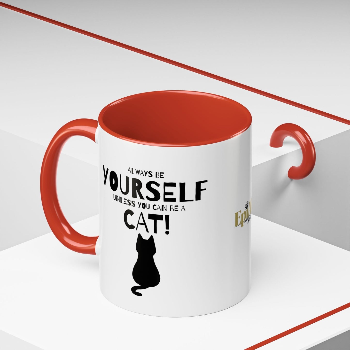 Taza de café para amantes de los gatos - Sé siempre tú mismo