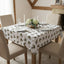 Mantel Cuadrado Medallón de Gato Caprichoso – 55" x 55"