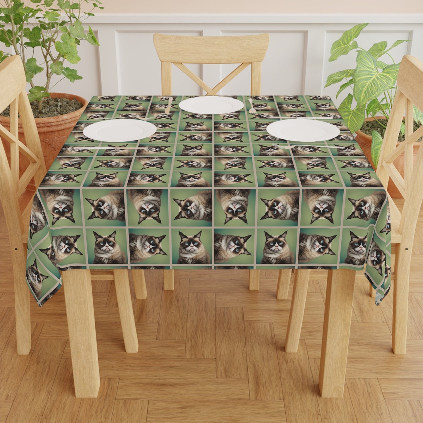 Nappe Thématique Chat Charmante - Accent Unique pour la Table