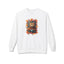 Sweatshirt en polaire avec un chat fantaisiste pour l'automne