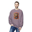 Sweatshirt en polaire avec un chat fantaisiste pour l'automne