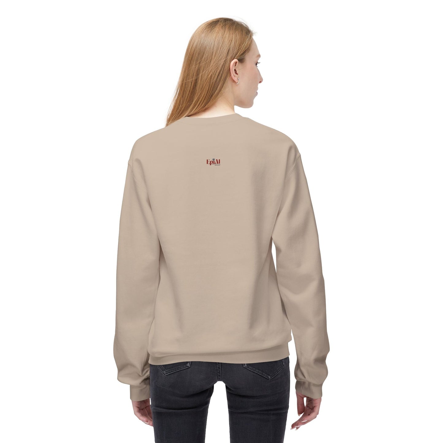 Sweatshirt en polaire avec un chat fantaisiste pour l'automne