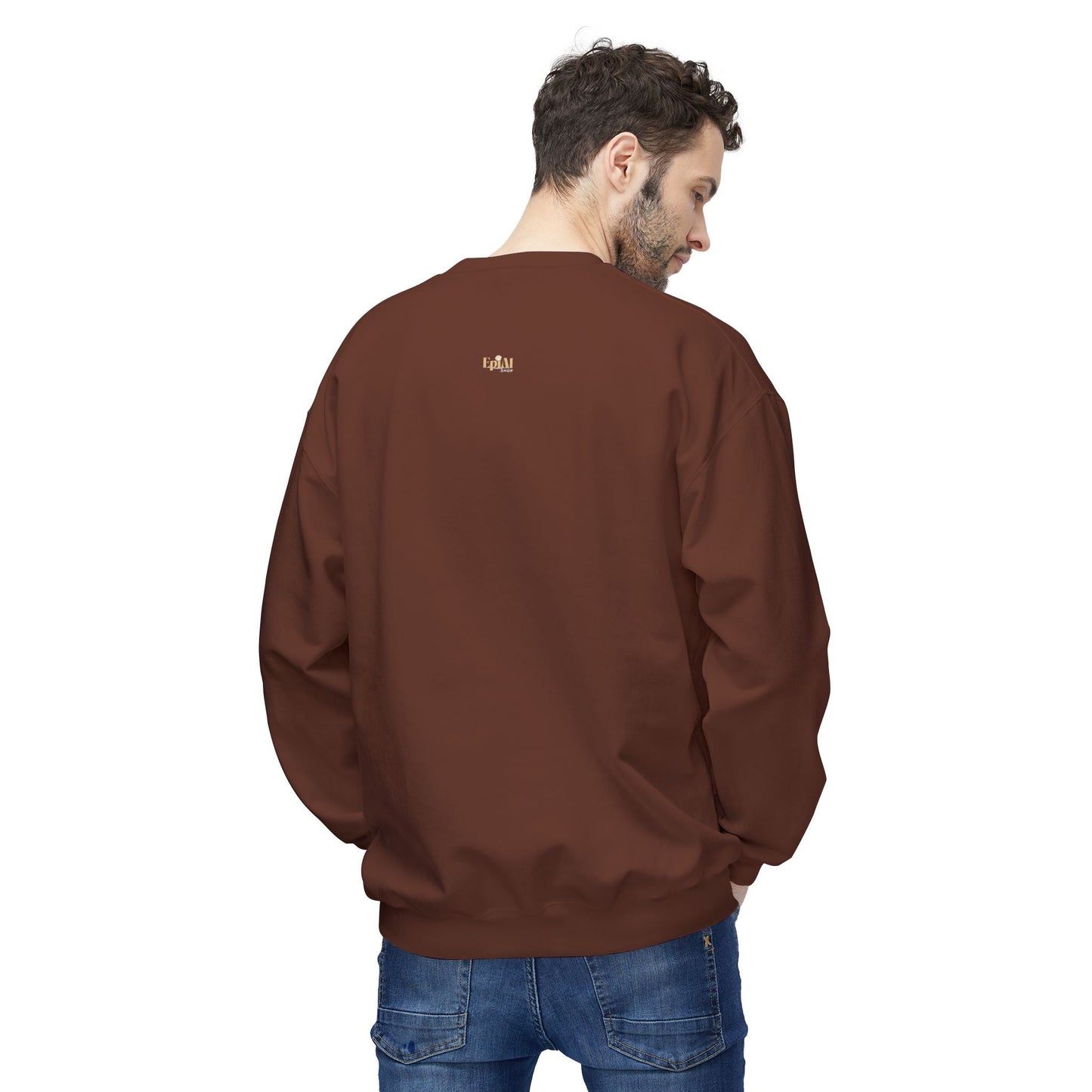 Sweatshirt en polaire avec un chat fantaisiste pour l'automne