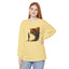 T-shirt à manches longues avec un chat géant fantaisiste