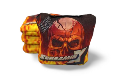 Screamin X Pro Cornhole Bags (7/9 or Optional 7/10) - Korvel