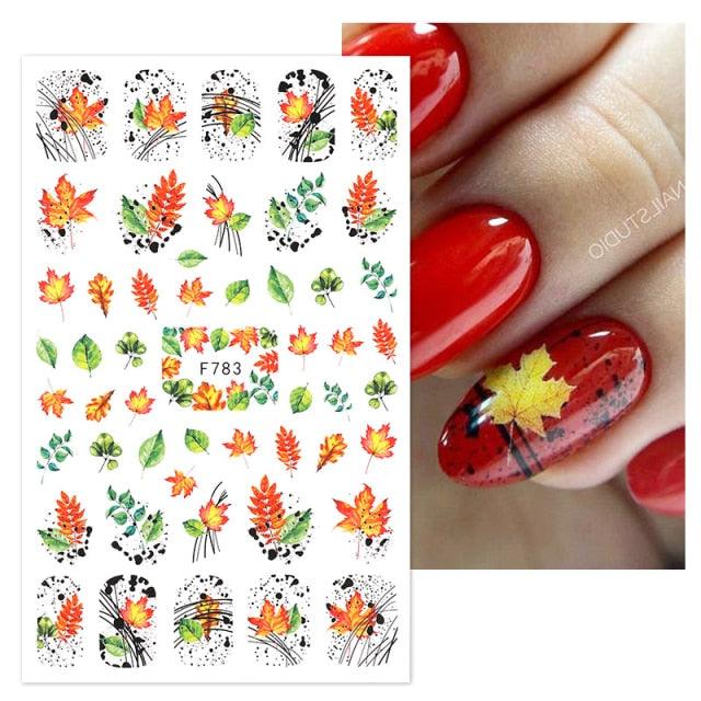 Elegant White Embossed Flower Lace Nail Art Stickers