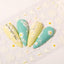 Elegant White Flower Lace Nail Art Stickers
