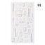 Elegant White Flower Lace Nail Art Stickers