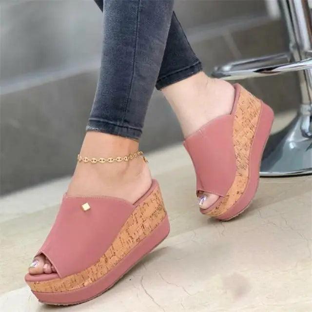 Sandalias Peep Toe Blancas Elegantes para Mujeres - Tacones Altos Estilosos