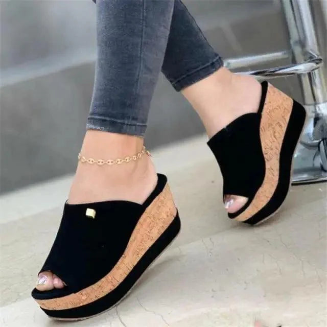 Sandalias Peep Toe Blancas Elegantes para Mujeres - Tacones Altos Estilosos