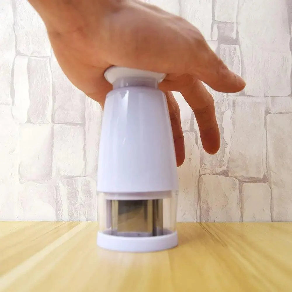 Premium White Kitchen Slicer - Efficient Food Chopper Tool
