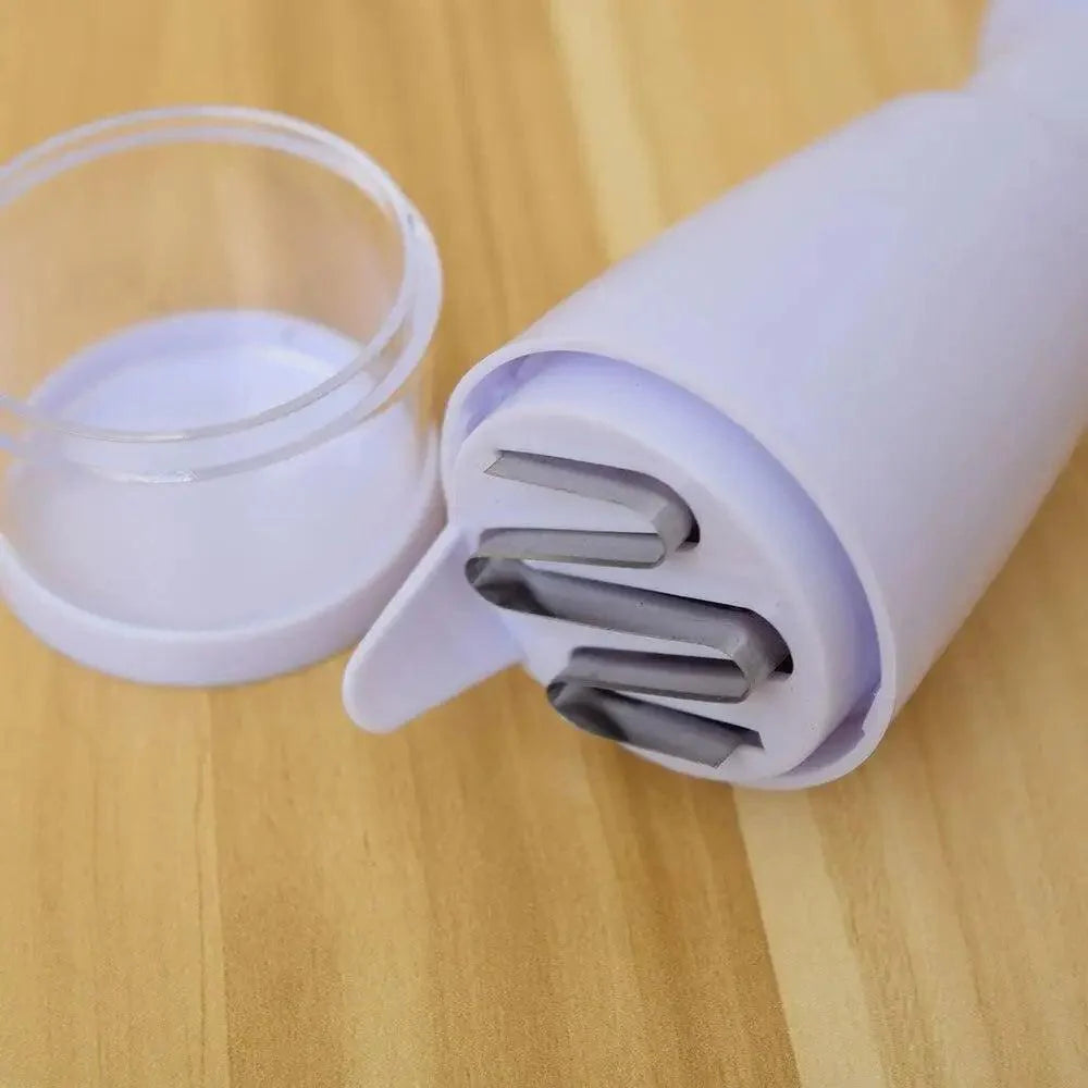 Premium White Kitchen Slicer - Efficient Food Chopper Tool