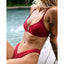 Ensemble de bikini blanc élégant avec rembourrage pour femmes
