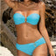 Ensemble de bikini blanc élégant avec rembourrage pour femmes
