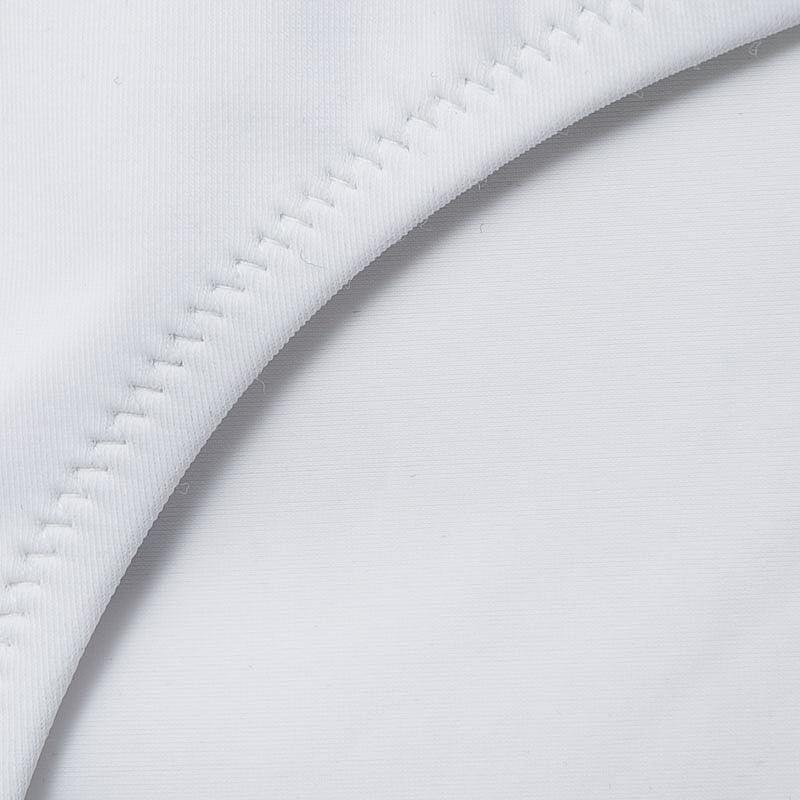 Ensemble de bikini blanc élégant avec rembourrage pour femmes