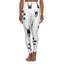 High-Waisted White Kitty Yoga Leggings for Active Lifestyle - Korvel