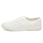 Classic White Canvas Sneakers for Women