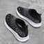 White Women's Crystal Sneakers - Casual Slip-On Espadrilles