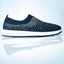 White Women's Crystal Sneakers - Casual Slip-On Espadrilles