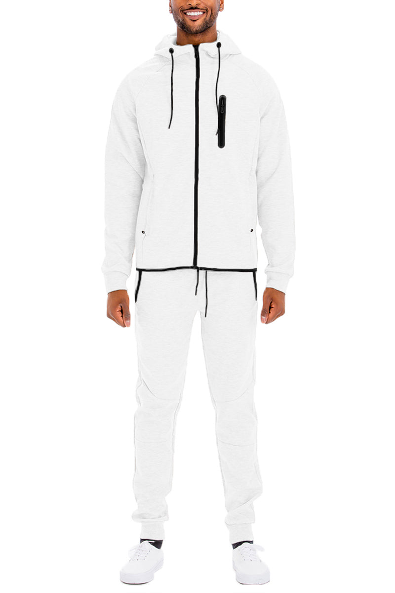 Conjunto de Sudadera Sólido Dinámico