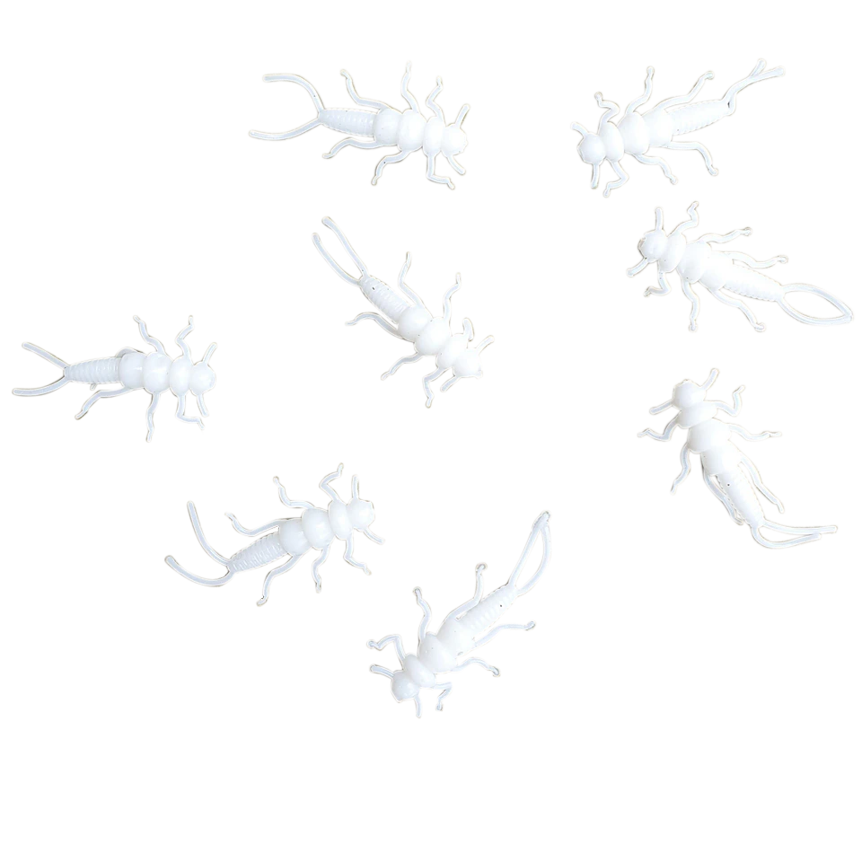 Custom 1.375" Soft Plastic Stonefly Nymphs