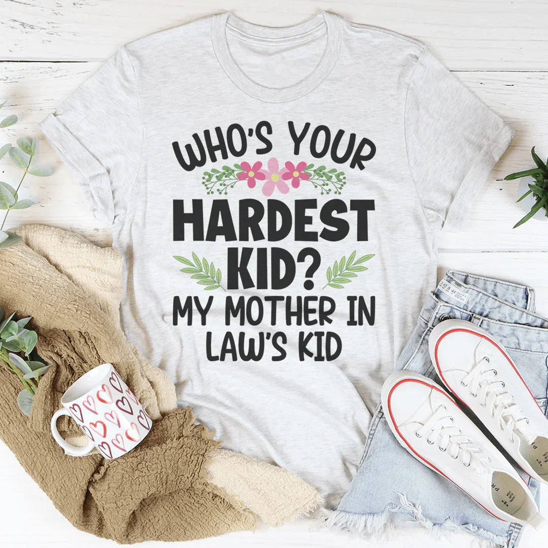 Camiseta ¿Quién es tu niño más duro?