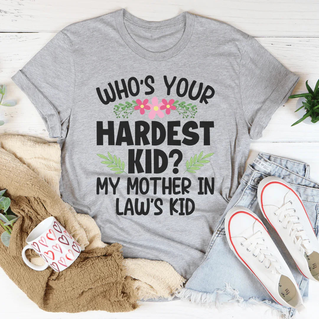 Camiseta ¿Quién es tu niño más duro?