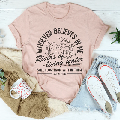 Camiseta Quien crea en mí