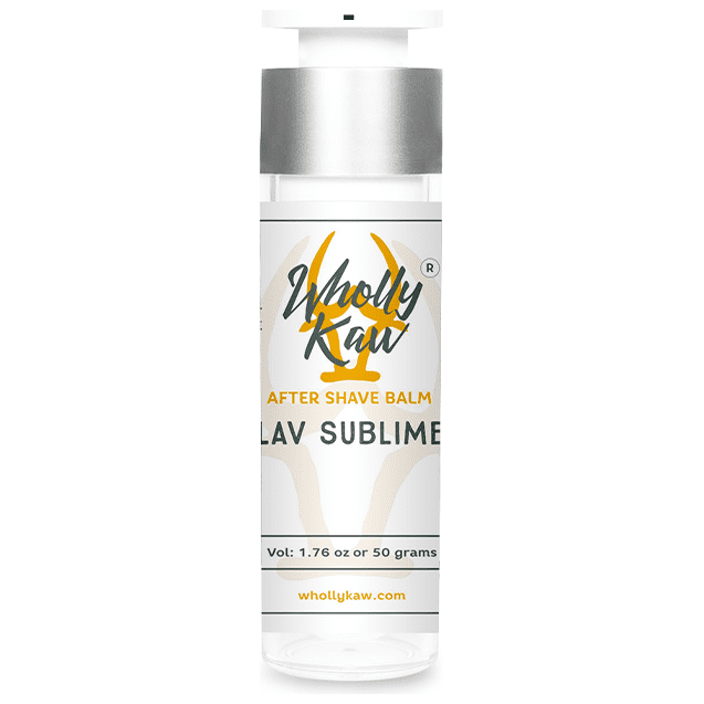 Collection de rasage Lav Sublime de Wholly Kaw