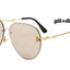 Gafas de sol piloto de lujo Bee