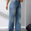 Wide Leg Jeans with Pockets - Korvel