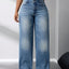 Wide Leg Jeans with Pockets - Korvel