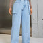 Wide Leg Jeans with Pockets - Korvel