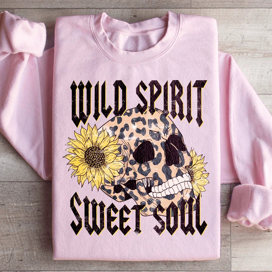 Sudadera Wild Spirit Sweet Soul