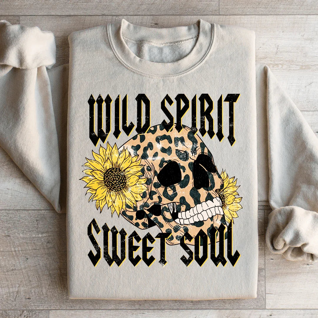 Sudadera Wild Spirit Sweet Soul