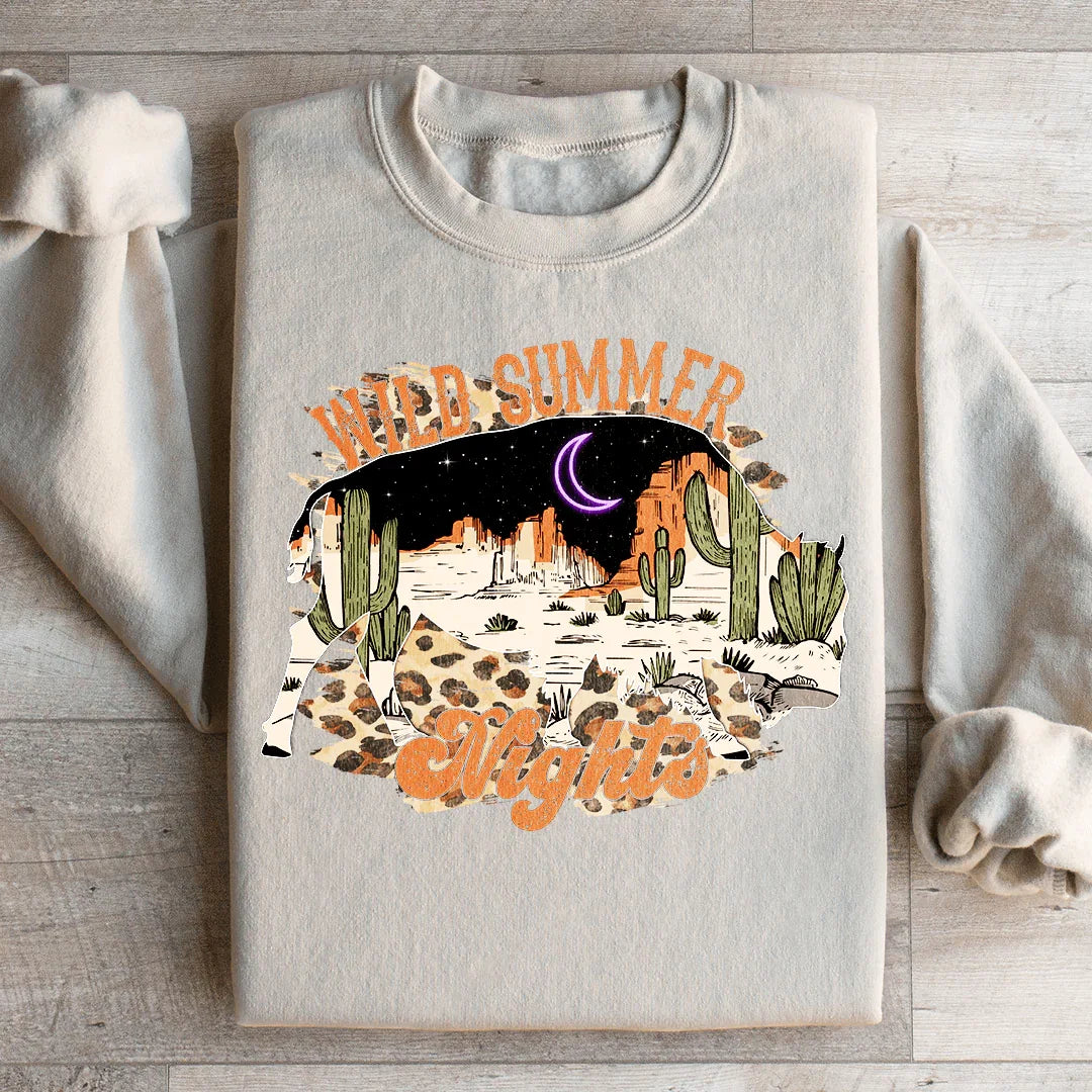 Sweatshirt Wild Summer Nights