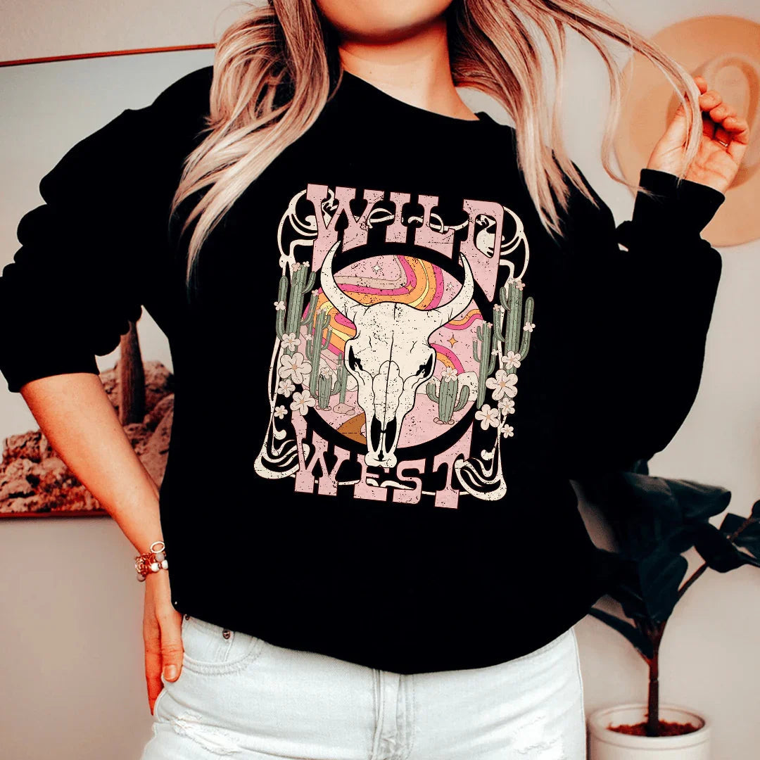 Sweatshirt Wild West