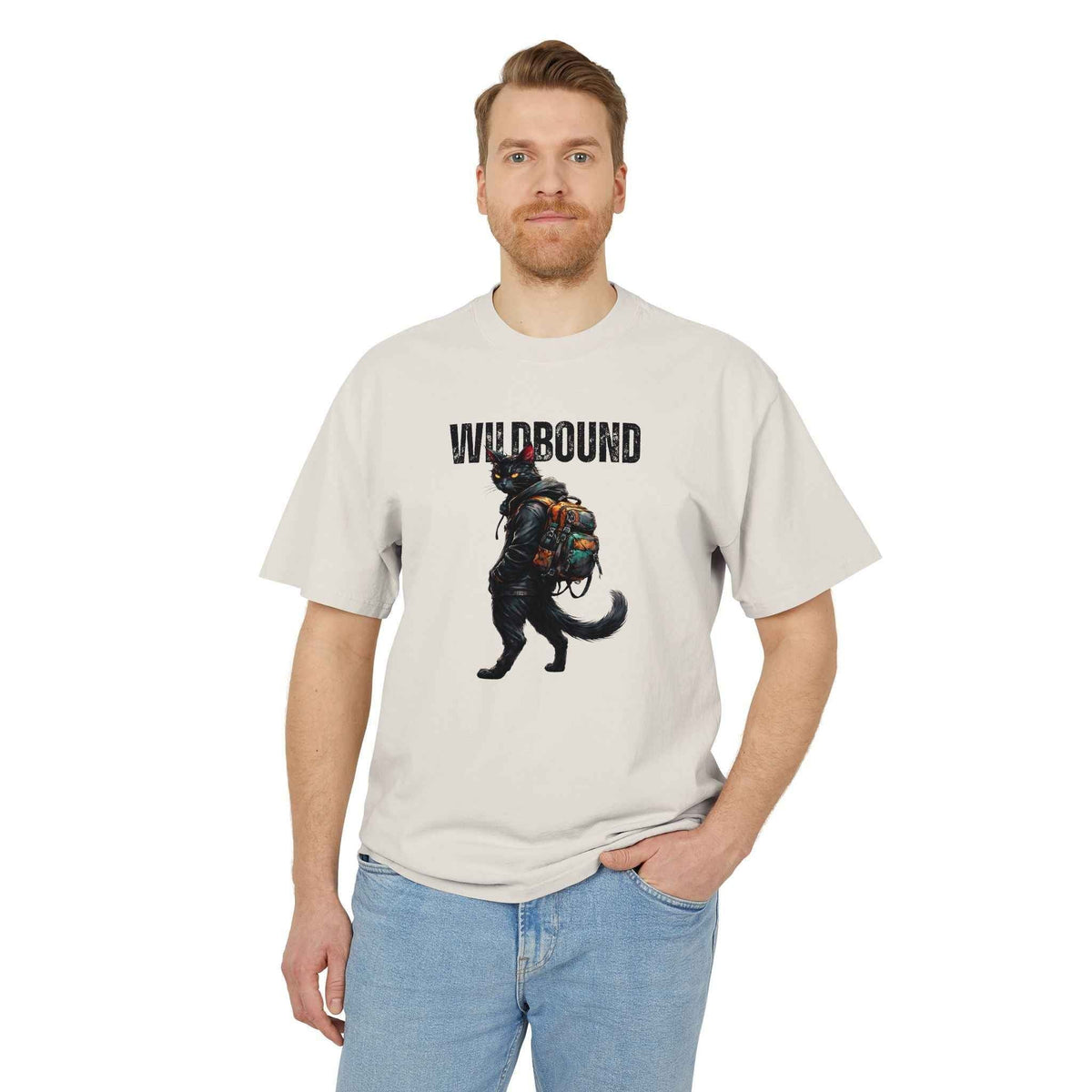 Wildbound Backpack Cat Heavyweight Tee