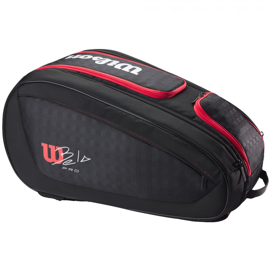 Sac de Padel Wilson Bela V3 - Noir & Rouge