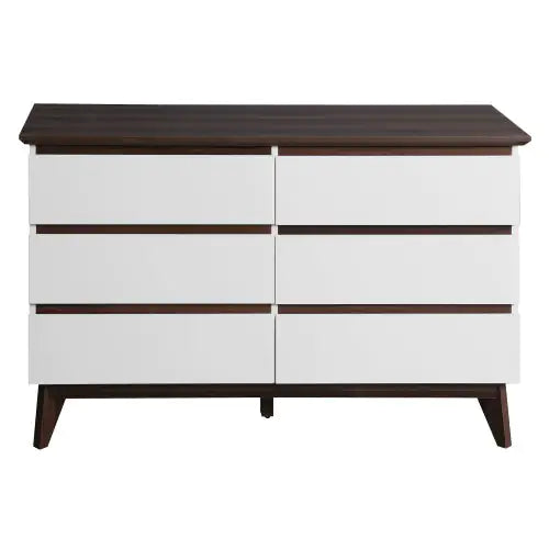 Elegant 6-Drawer Storage Cabinet for Bedroom & Living Room