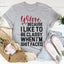 Classy Wine-Themed T-Shirt
